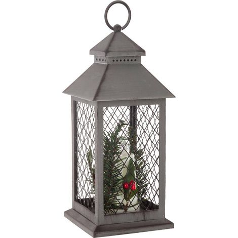 Lanterne Grillage 3 LED 48 Pièces - Feeric lights & christmas (1/5)