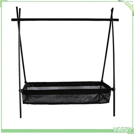 Sac de rangement (sac en filet) - FAFEICY - M - Pliable - Résistant aux déchirures - 4 crochets (1/5)