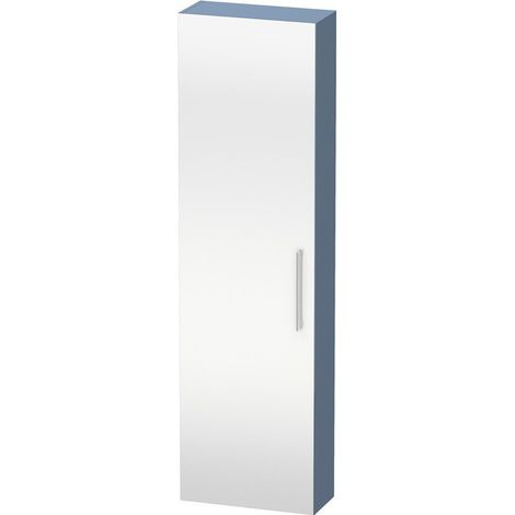 Armadio alto Duravit Vero, 1175, cerniera dell'anta sinistra, 500 mm, Colore (anteriore/corpo): Laccato lucido blu pietra - VE1175L4747