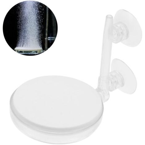 Aquarium Pierre a Air, pierre à air d'aquarium, avec Valve de Commande Silencieux Super High CO2 Diffuseur d'oxygène dissous pour Aquarium et hydroponique (100 mm)
