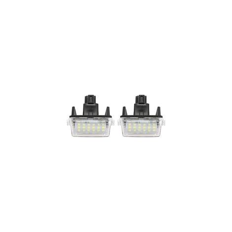 1 paire de lampes LED pour plaque d'immatriculation, adaptées à la Toyota Corolla 2014 (1/5)