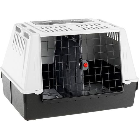 Ferplast – Sac de transport pour chien Atlas Car – Dimensions 100 x 60 x h 66 cm – Poids max 40 kg – Ventilation optimale – Compartiments de rangement (1/4)