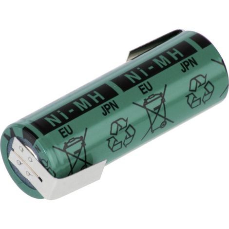 Batteria ricaricabile speciale A linguette a saldare a Z NiMH FDK HR-AU-LF 1.2 V 2700 mAh