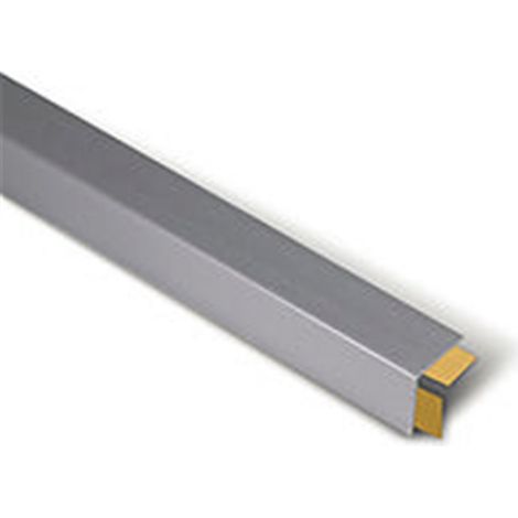BRINOX PVC satingrauer Winkel 25 x 25 mm 250 cm B6041-5G