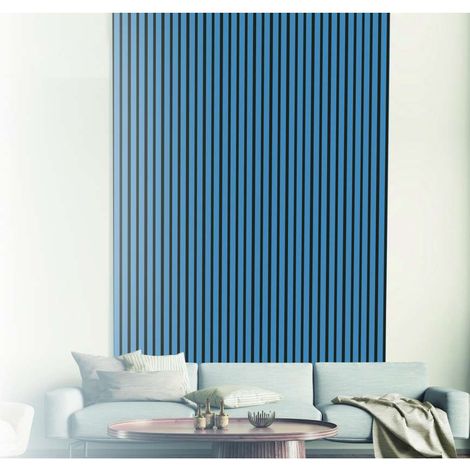 Dr.C Pannello Fonoassorbente in MDF - Azzurro - 2400x600 mm