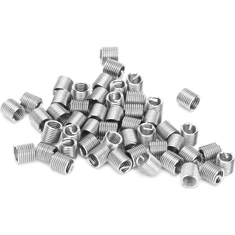 Lot de 50 inserts filetés M3.5 x 0.6, douilles de protection filetées pour vis, bagues de réparation d'écrous 2D (1/5)