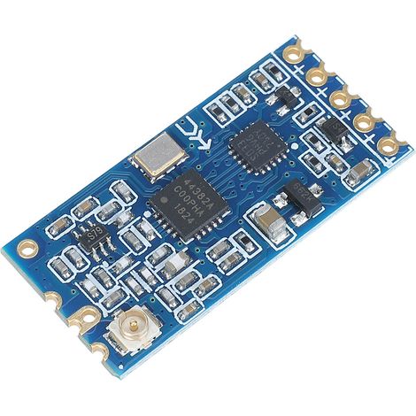 Module d'interface série sans fil HC-12 SI4463, portée de 1000 m, avec antenne à ressort, 433,4–473,0 MHz (1/5)