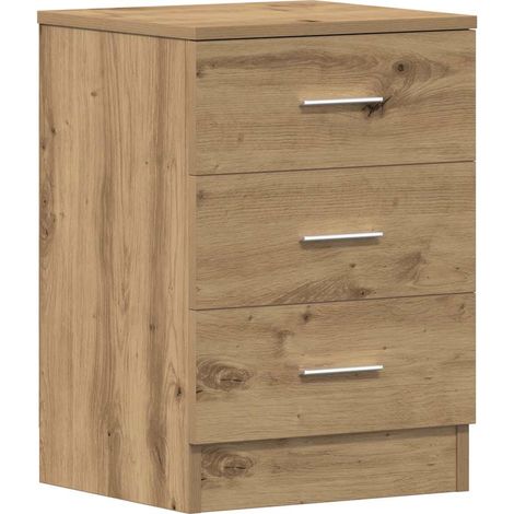 Maison Exclusive - Nachttisch Artisan-Eiche 38x35x55 cm Holzwerks