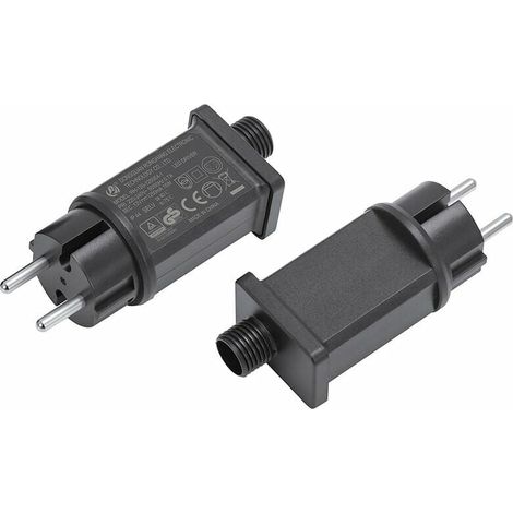 12-V-LED-Netzteil, IP44-LED-Transformator, Niederspannungs-LED-Adaptertreiber für Weihnachtsbeleuchtung, Lichterkette (1 Stück) (1/4)
