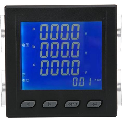 Compteur multifonction numérique LT194E-9SY, affichage digital, 3 phases 3 fils ou 4 fils, mesure de puissance électrique (1/5)