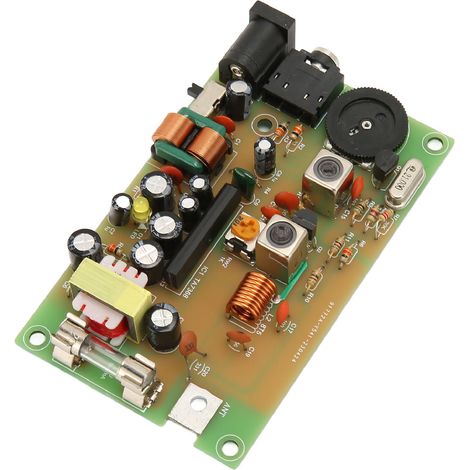 Carte émettrice radio AM, ondes courtes, faible puissance, kit d'amplificateur radio SW pour diffusion universitaire DIY, kit d'amplification sonore à ondes courtes et basse consommation pour ondes co (1/5)