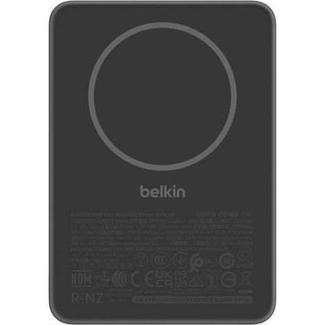 Belkin BoostCharge Slim 5000mAh mag.Powerb. 7,5W schw.BPD010hqBK (1/4)