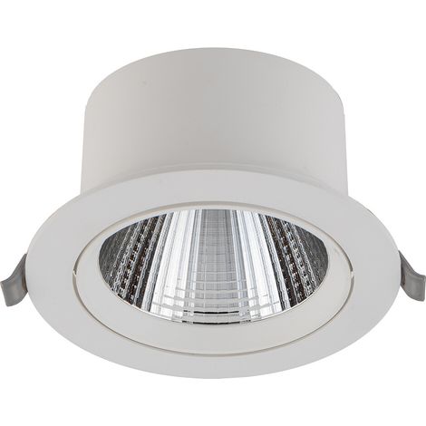 Spot encastré blanc LED 15W 3000K Nowodvorski Egina (1/5)