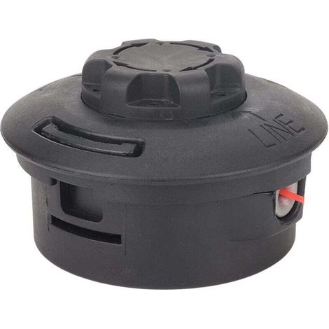 Tête de Coupe-Herbe, Tête de Coupe-Herbe en Plastique Accessoires de Machines de Jardin de Remplacement Filetage Interne M10x1.25 (1/4)