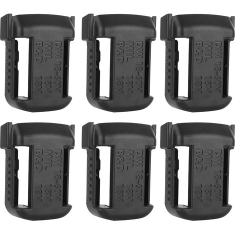 6-teiliges Set Akku-Stromanschluss-Adapter-Halterung für Milwaukee Schutzhülle (1/5)