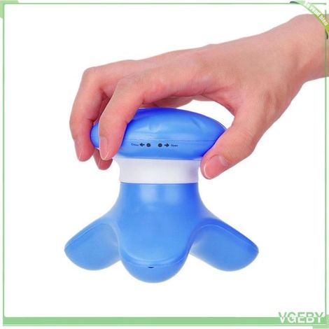 Masseur portable - FAFEICY - Multifonction - Vibrant cervical et corps - Bleu - Piles AAA (1/5)