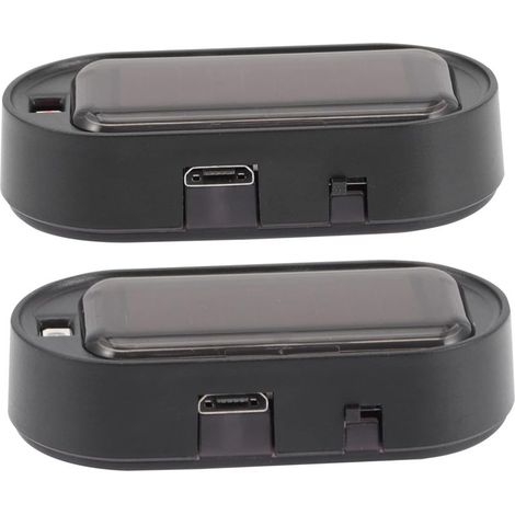 Cabilock Lampe d'Avertissement Solaire pour Voiture Clignotante (1/5)