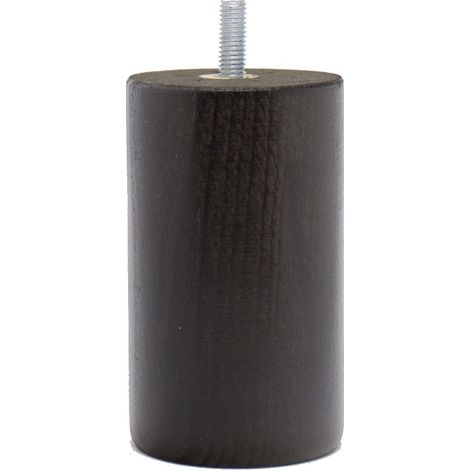 La Fabrique de Pieds Set di 4 Gambe per Letto, Legno, tonalità Wengè, 10 x 6 x 6 cm, 4 unità