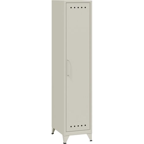 BISLEY Fern Locker Garderobenschrank Verkehrsweiß (1/4)