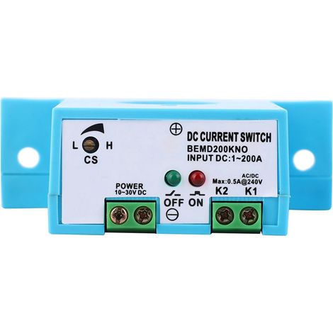 Détecteur de courant CA réglable ignifuge 1200A DC 1030V (à ouverture normale) (1/5)
