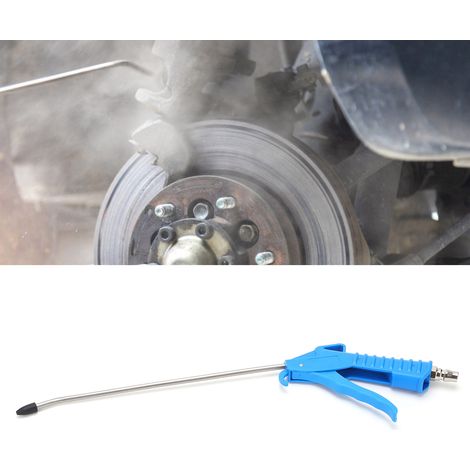 Souffleur de poussière pneumatique long en plastique bleu de qualité supérieure, souffleur d'air, souffleur de cendres, souffleur d'air haute pression (1/5)