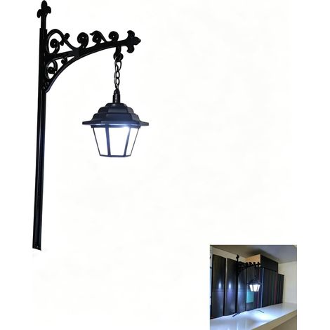 Lampe LED vintage en bois pour bibliothèque, décorative étagère (1/3)