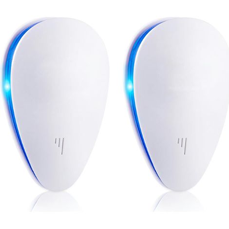Blanc,Ultrason Souris Ultrason Souris Et Rats, Pour Nuisible - Prise Anti Moustique – Anti Araignées - Répulsif Chauves-Souris (1/5)