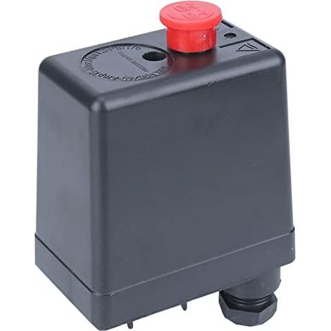 Commutateur de commande de pression de compresseur d'air de 72,5175psi, G1 / 4 "trou simple 220V pour la valve de commande de pompe de compresseur d'air (1/5)