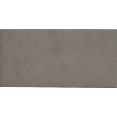 vidaXL Testiera da Parete 12 pcs Grigio Chiaro Velluto (1/5)