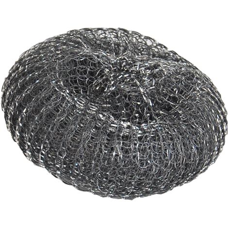 25PZ SPUGNA DA CUCINA IN ACCIAIO gr. 40