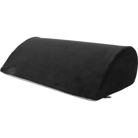 Oreiller demi-lune amovible et lavable, design ergonomique, soutien lombaire pour la tête, la nuque, le dos et les jambes (1/5)
