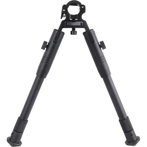 Portable Adjustable 8" to 10" Height-Retractable Clamp on Bipod Stand New (1/5)
