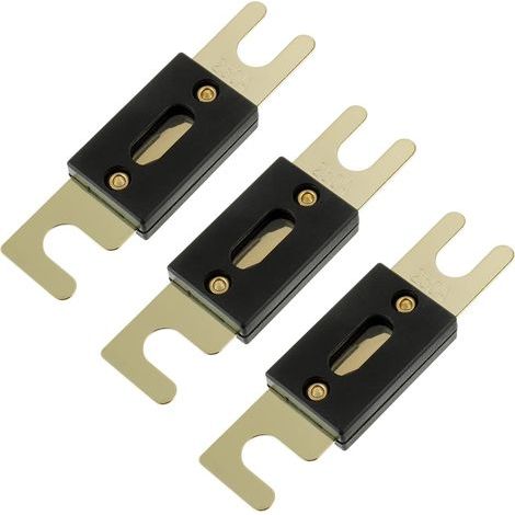 ANL 250A 32VDC vergoldete Sicherungen für Auto-Audio-Video-Systeme - Hohe Leitfähigkeit (1/3)