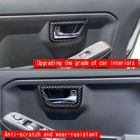 1 Paar Türgriffabdeckungen/Türgriffverzierungen für den Innenraum für 24-Zoll-Daihatsu-Taft-Modelle (1/5)