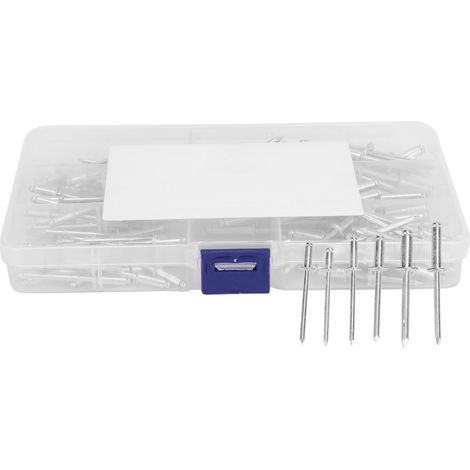 120 rivets aluminium aveugles antirouille anticorrosion, accessoires bateau industrie pratique (1/5)