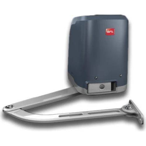 BFT – Moteur 24V pour portail battant – Vérin articulé semi-intensif – Longueur de vantail jusqu'à 2m – Fin de course électromécanique (1/3)