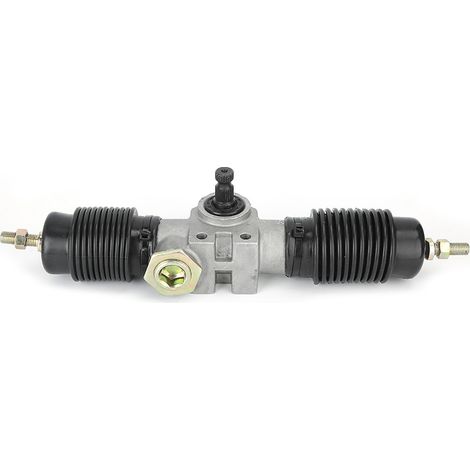 Arbre de direction assistée de 360 mm avec pignon pour la modification de karts, véhicules tout-terrain, quads, SSV et vélos chinois. Arbre de direction neuf et de haute qualité. (1/5)