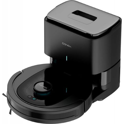Cecotec Robot aspirapolvere Conga 7490 Ultimate Home X-Treme. 4000 Pa. Autonomia 120 min, Navigazione laser e base di auto-svuotamento, Pulizia 4 in 1, Spazzola centrale multifunzione, APP CECOTEC. (1/10)