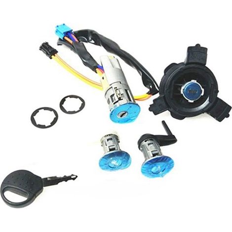 Set completo di serrature per auto di alta qualità, blocchetto di accensione, serratura della portiera, serratura del serbatoio carburante 4162RJ 4162PS 4161NQ (1/2)