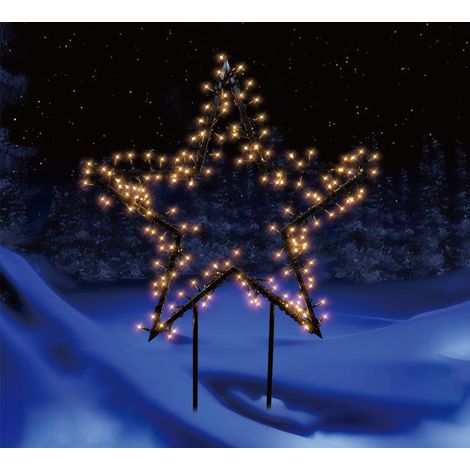 TrendLine LED Stecker Stern Ø 60 x 80 cm warmweiß Gartenstecker