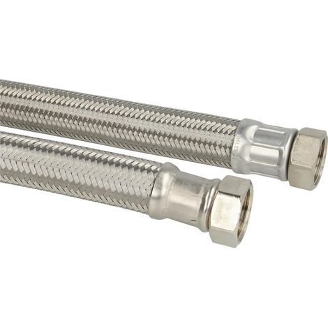 Flexible de raccord 2000 mm écrou à chapeau 1’’ x écrou à chapeau 1''