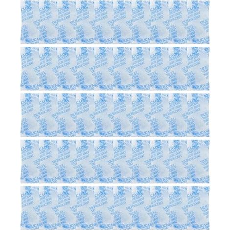 Sachets DéShydratants Absorbeur d'humidité Transparent Gel de Silice Déshydratant pour VêTements Produits électroniques,Non toxique Inodore (1/5)