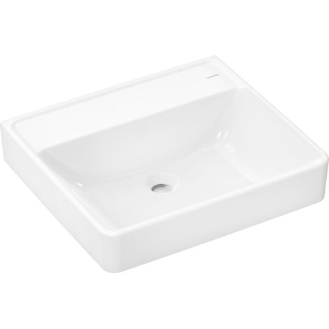hansgrohe Xanuia Q lavabo, sans trou pour robinet, sans