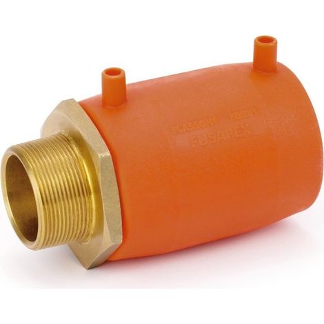 Raccord de transition FUSAPEX 2.0 avec AG 50 - R 1 1/2, orange