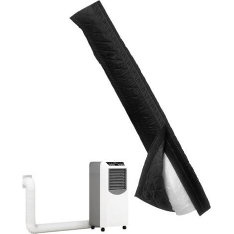 Protection pour tuyau de climatisation. Gaine isolante portable pour tuyau de climatisation. Tuyaux d'évacuation pour tuyaux de climatisation de 5 pouces.-AquaForge (1/5)