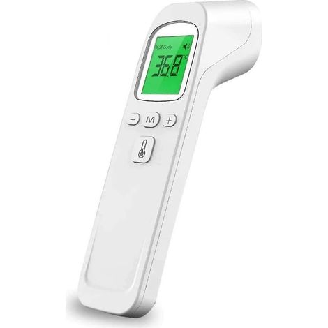 Thermomètre électronique infrarouge sans contact, thermomètre numérique, mesure précise et rapide (1/5)