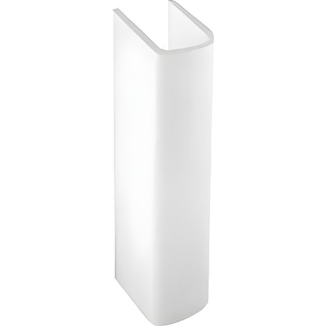 Jacob Delafon Columna de cerámica, compatible con lavabo Struktura, Blanco