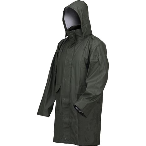 Industrial Starter CAPPOTTO IMPERMEABILE LLUVIA Col. Verde Mis. L