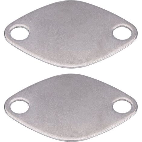 Kit de plaque de bloc d'obturation de vanne EGR pour RENAULT ESPACE LAGUNA MASTER TRAFIC VAUXHALL MOVANO (1/5)