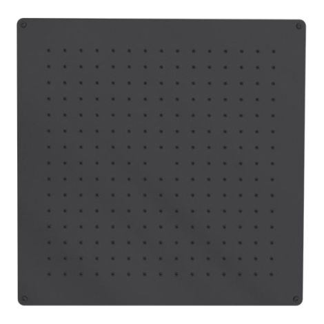 Pomme de Douche Sandwich Inox carrée 44cm Chromé Noir - CRISTINA ONDYNA PD36372